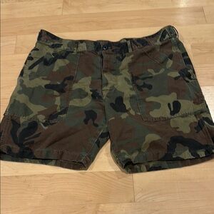 Men's JCrew Camouflage Cargo Shorts